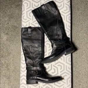 Aldo Black Leather Boots